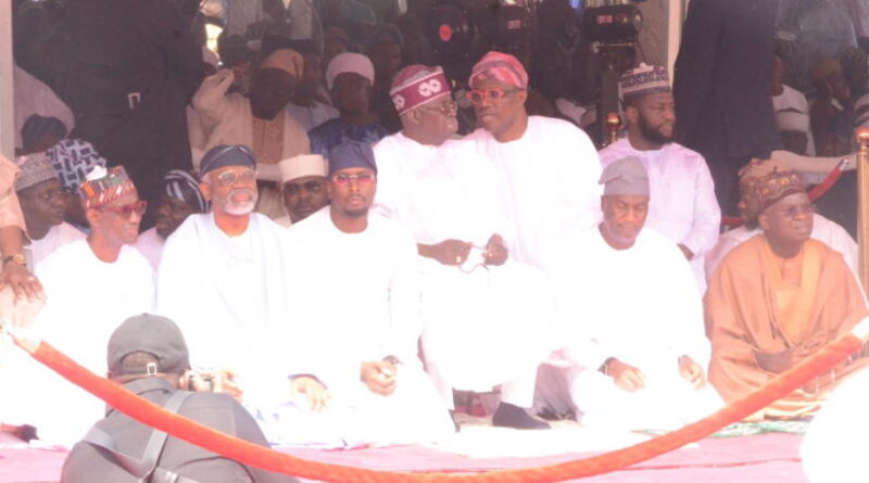 Eid-el- Fitr: Tinubu calls for unity, peace, lasting Ramadan values