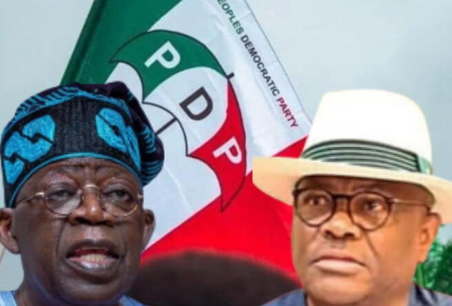 2027: Is PDP collapsing because Wike is ‘holding it down’ for Tinubu or due to internal crisis?