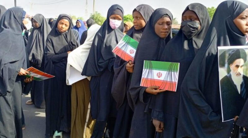 IMN members protest in Kano over reported killing of Iran’s Supreme Leader