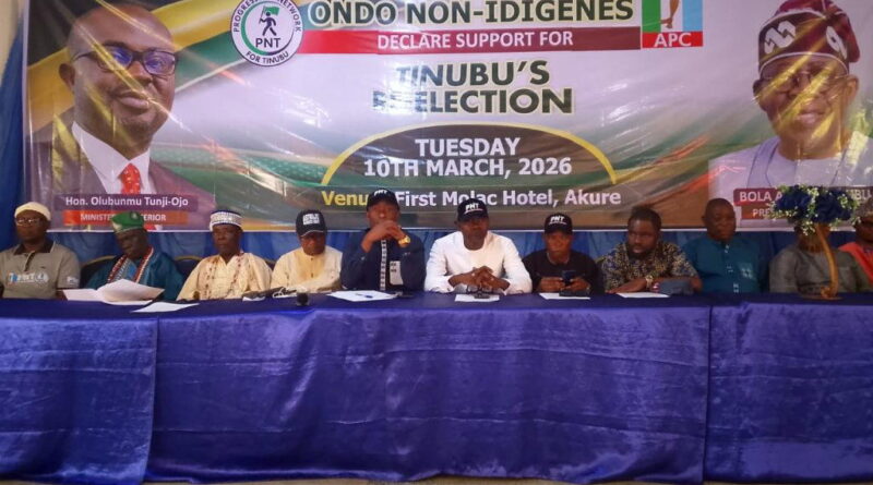 2027: We’ll deliver one million votes for Tinubu- Ondo Non-Indigenes
