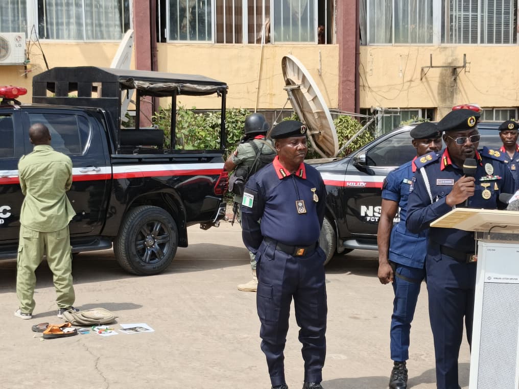 NSCDC nabs 27-yr old who faked call-up letter, taught for a year