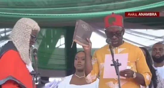 Soludo sworn in for second term
