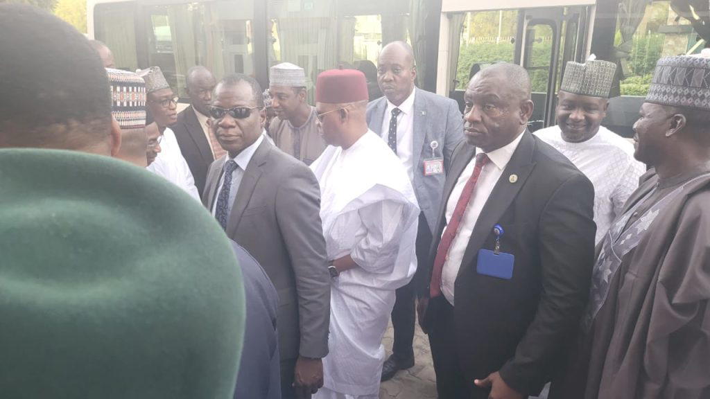 Shettima, NEMA DG visit Maiduguri bomb blast victims