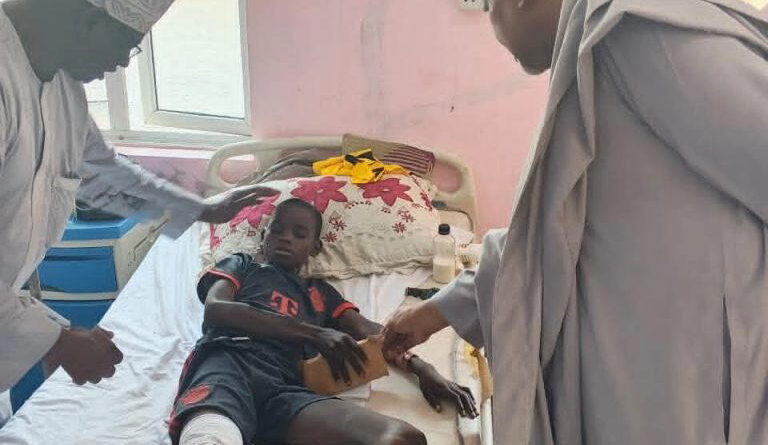 Kyari visits Maiduguri bomb blast victims, extends support