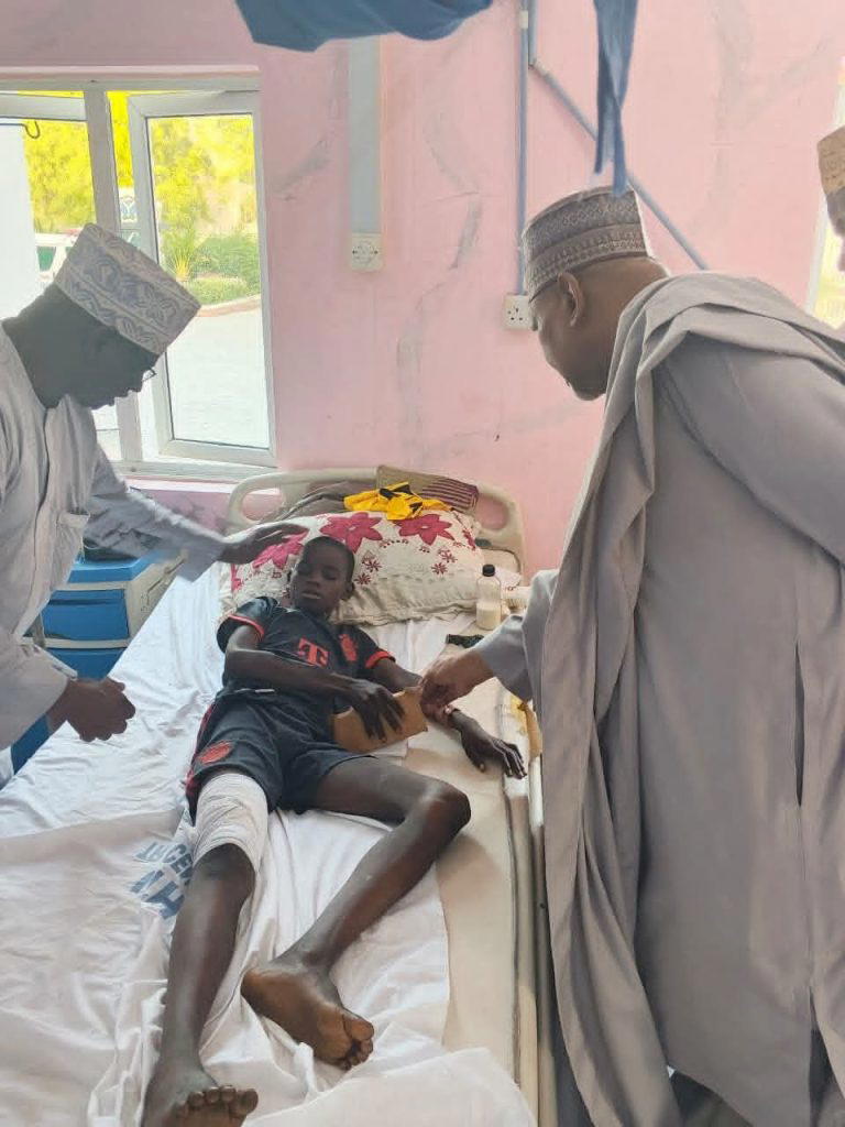 Kyari visits Maiduguri bomb blast victims, extends support