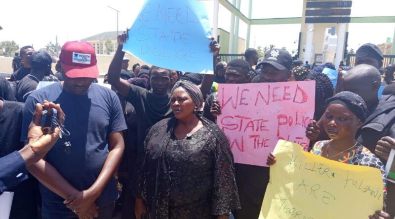 Plateau Youths protest rising insecurity, call for urgent Govt action