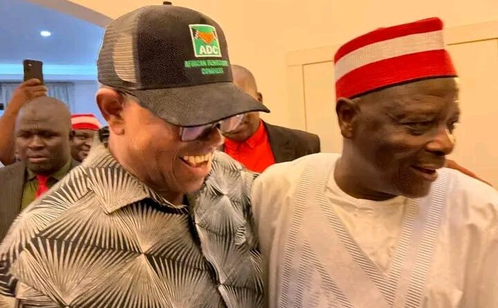 Photos: Peter Obi, Mark, Amaechi, others arrive Kano ahead of Kwankwaso’s defection