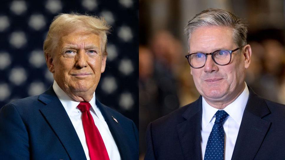 Trump reposts video mocking Starmer on Truth Social