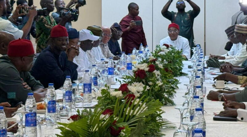 APC governors visit Tinubu, hold crucial meeting in Lagos ahead party primaries