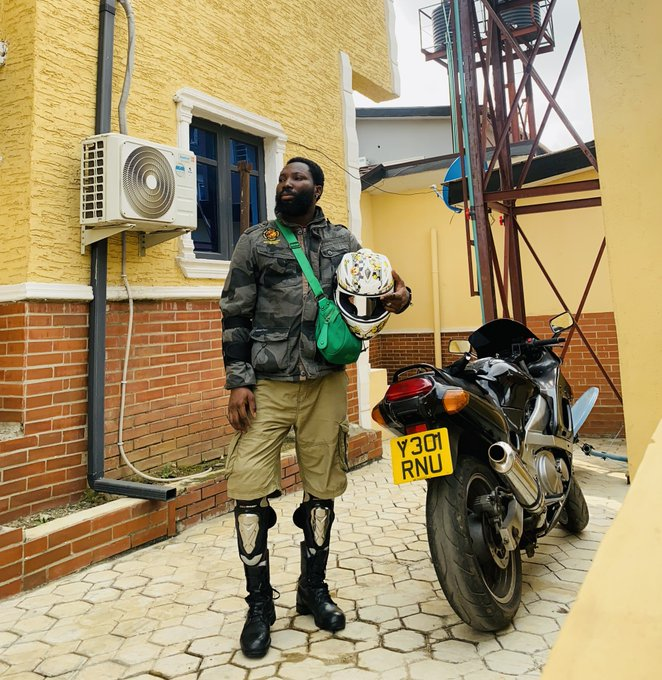 Popular Nigerian biker Onifoto dies in lone Lagos crash