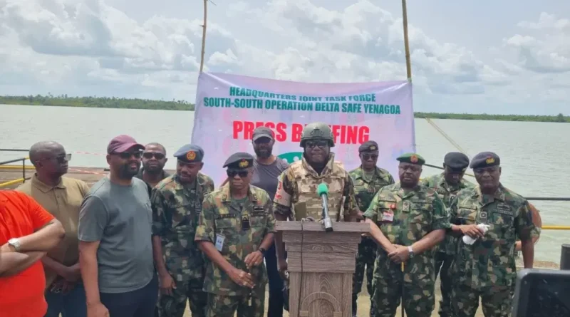 Navy arrest two vessels with 939 metric tons of crude oil