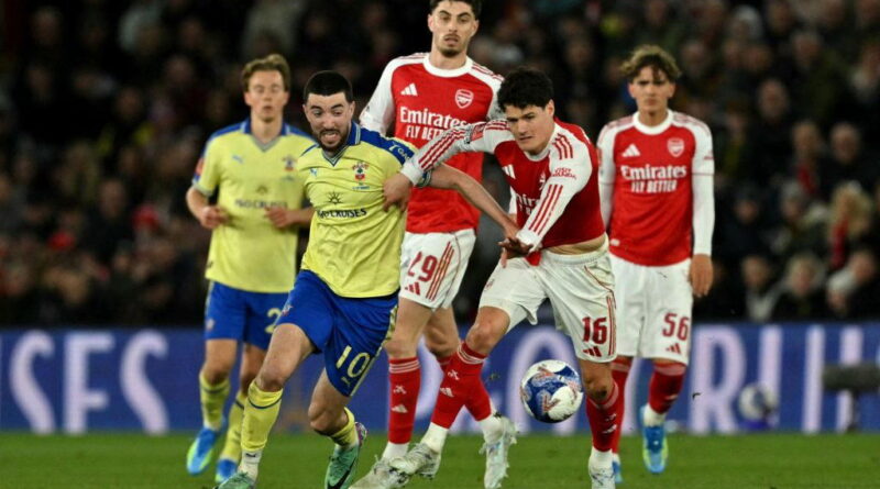 Arsenal stunned by Southampton in FA Cup quarter-finals
