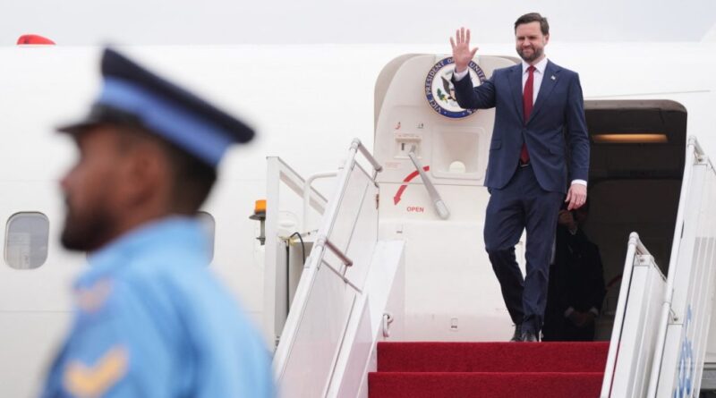 US Vice President JD Vance lands in Pakistan for Iran talks