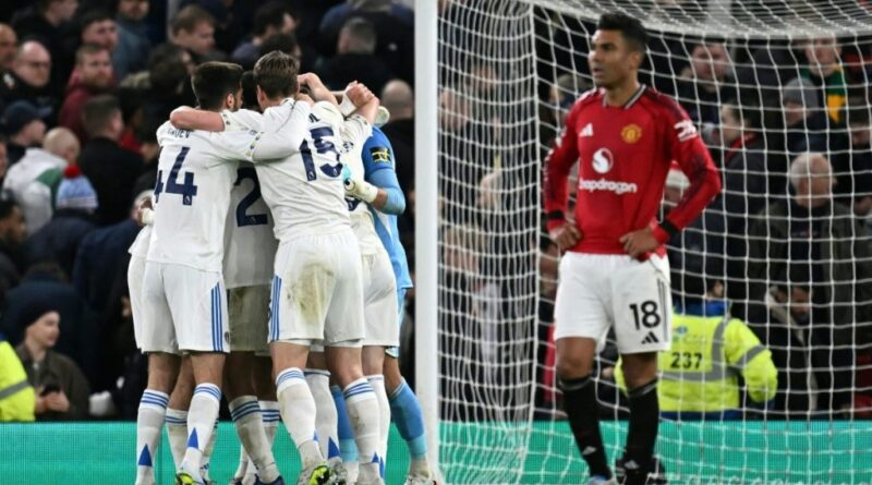 Leeds break 45-year wait for league win at Man Utd