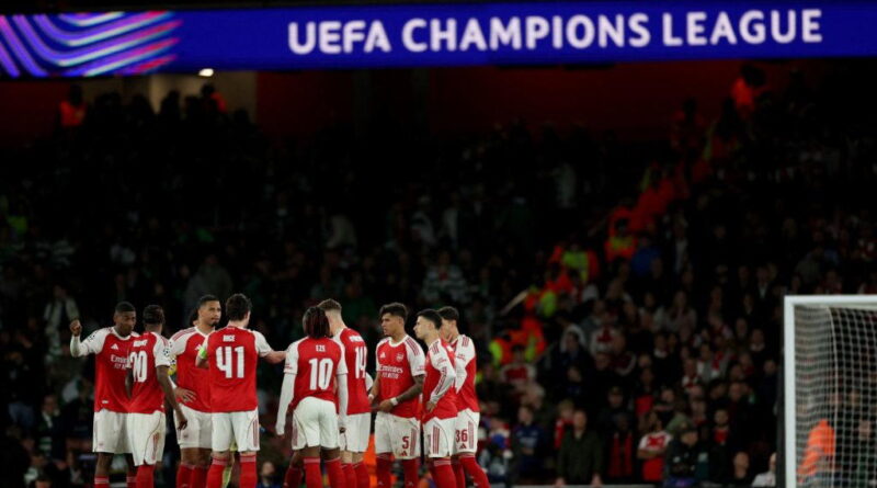 Arsenal survive Sporting scare to reach Champions League semi-finals