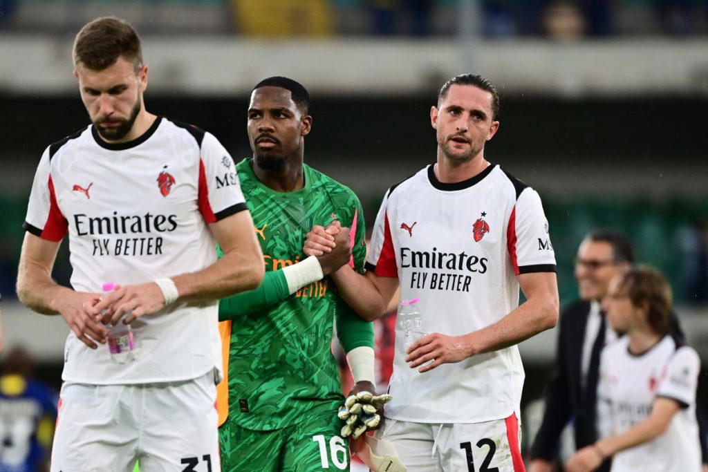 Rabiot fires AC Milan to verge of Champions League return