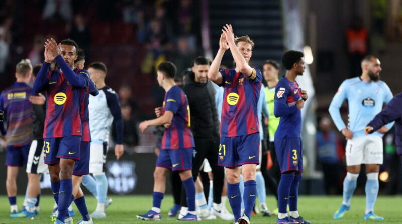 Barca edge Celta but lose match-winner Yamal to injury