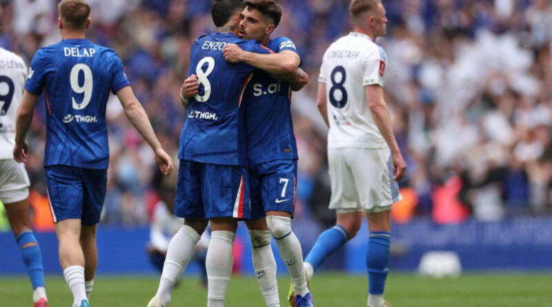 Enzo’s header sends Chelsea into FA Cup final