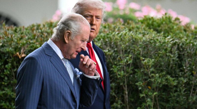 ‘My mother had a crush on you’ – Trump tells King Charles