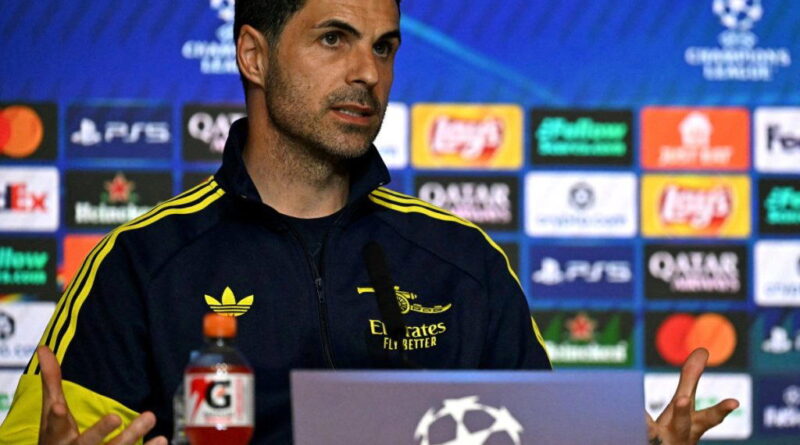 Champions League: Arteta charges players to ‘make a statement’