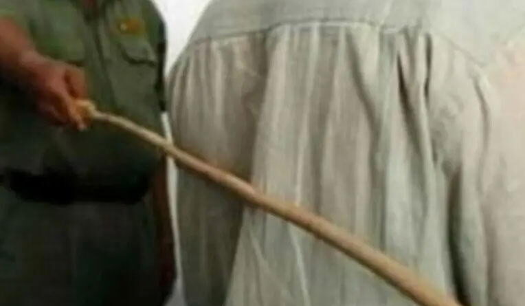 Two people get 12 strokes of cane each for stealing AC units, orthopedic mattresses