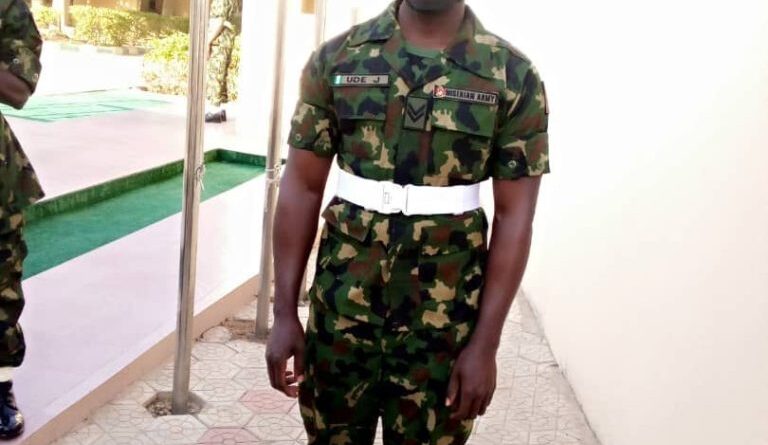 Deceased army officer