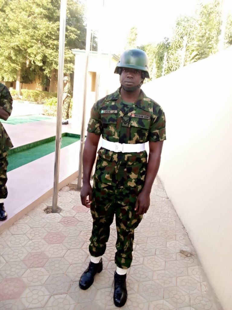 Deceased army officer