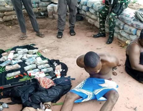 Army raids IPOB/ESN strongholds, busts kidnapping network; recovers IEDs, cash