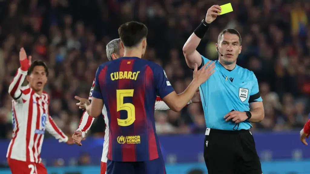UEFA drops referee after controversial decision in Barcelona Champions League loss to Atletico