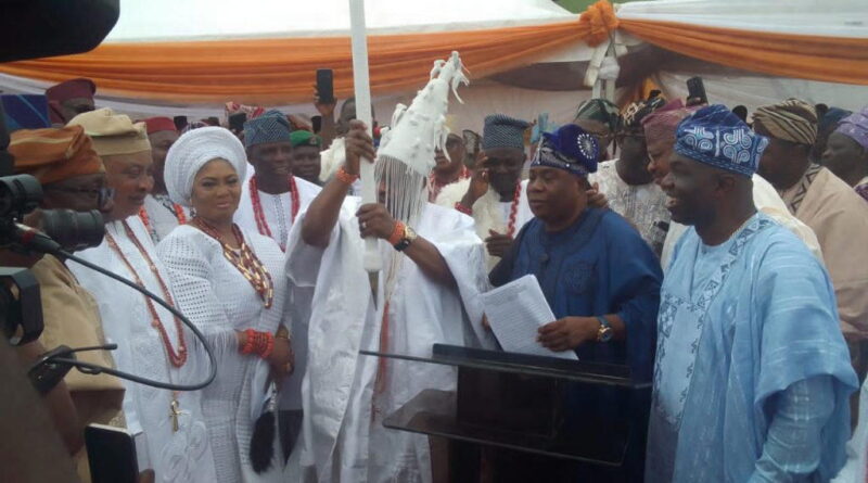 Land grabbing: Abiodun warns traditional rulers, charges new Odemo on devt