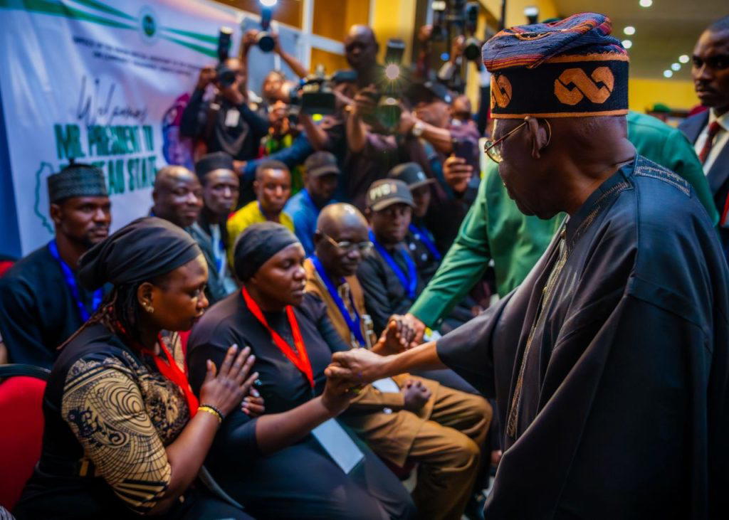 Why Tinubu addressed Jos attack victims at airport  —  Presidency