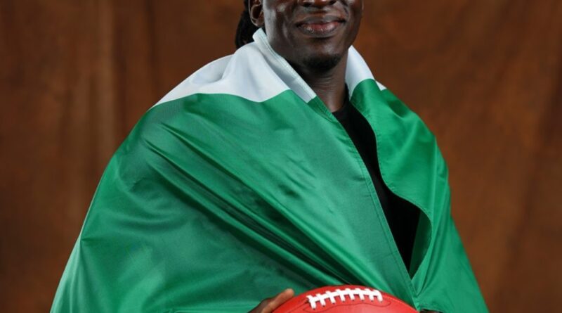 Meet Nigeria’s Uar Bernard, first African pathway player drafted in NFL