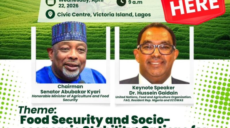 Agric Minister headlines Vanguard Economic Discourse 