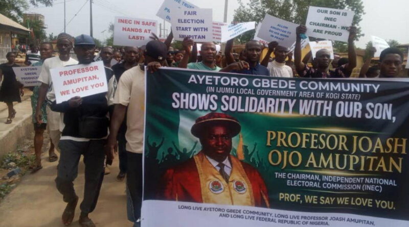 ‎’Leave our son alone’ – Amupitan’s kinsmen tell ‘distractors’