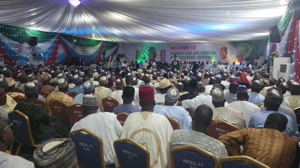 2027: Zulum in tears as Borno APC endorses Tinubu/Shettima