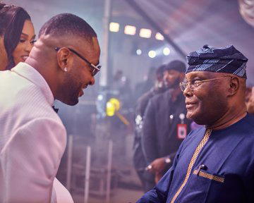 Video: Atiku Abubakar attends BBNaija star Cross Okonkwo’s wedding in Abuja