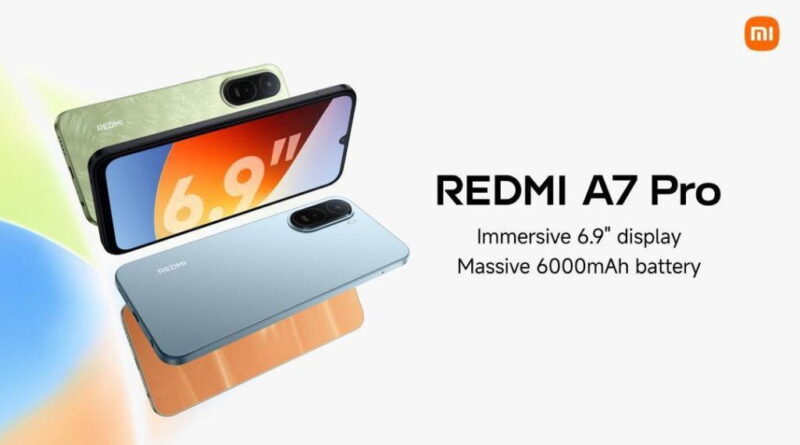 Xiaomi Introduces REDMI A7 Pro with an Immersive Display, Long-Lasting Battery, and Intuitive Upgrades