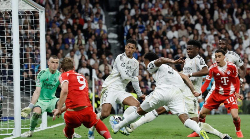 Champions League: Bayern Munich beat Real Madrid 2-1 in quarter-final 1st leg