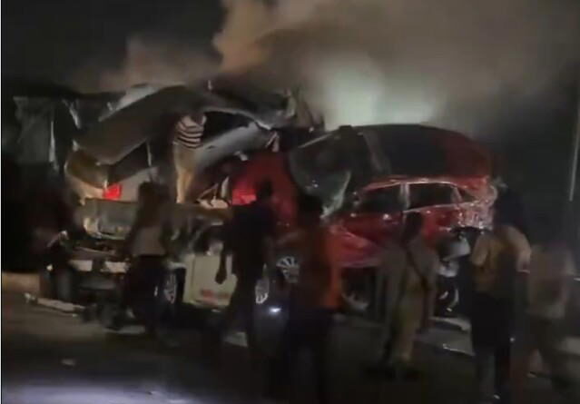 Two killed, several injured as speeding truck crashes into vehicles, pedestrians in Ibadan
