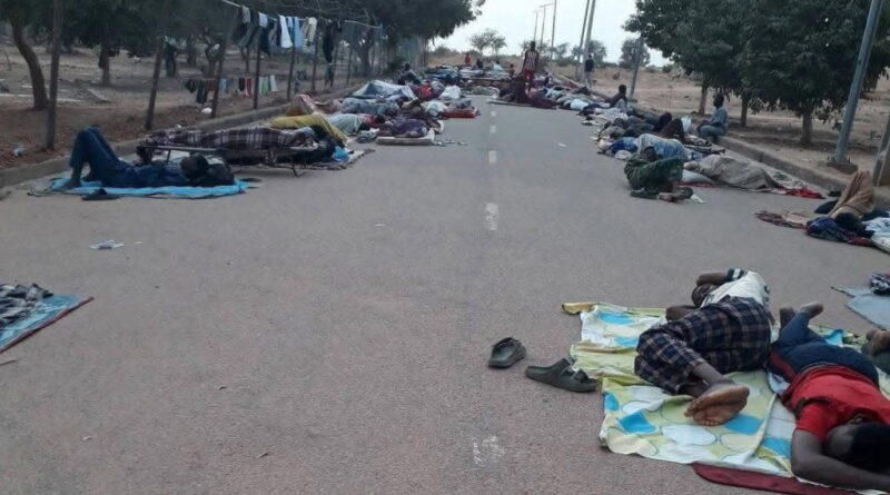 Yobe varsity explains viral photo of students sleeping outdoors