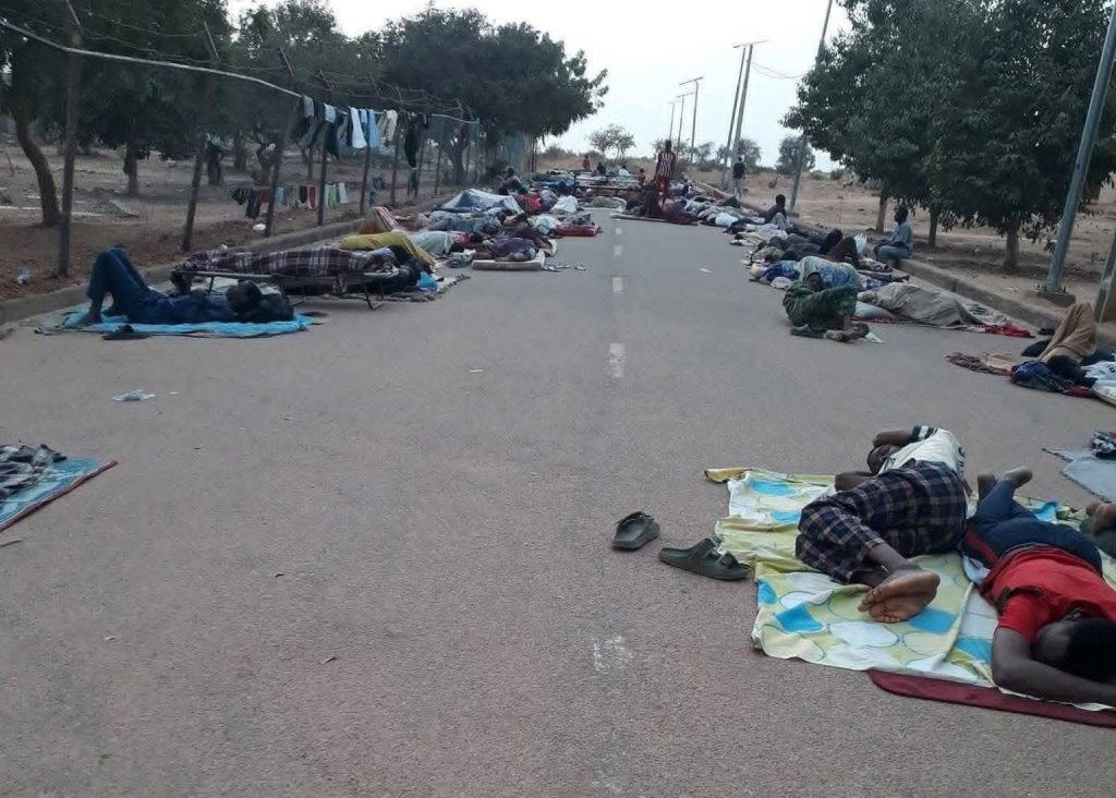 Yobe varsity explains viral photo of students sleeping outdoors