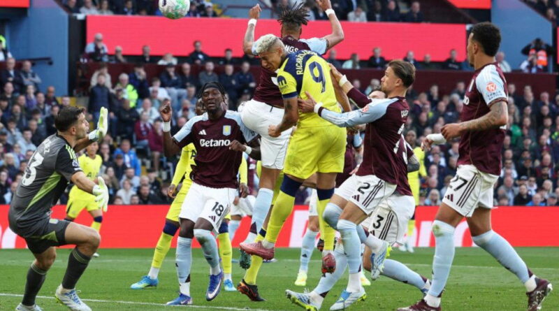 Tottenham climb out of relegation zone after 2-1 win at Aston Villa