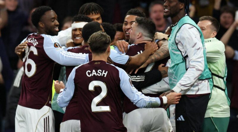 Aston Villa crush Nottingham Forest to reach Europa League final