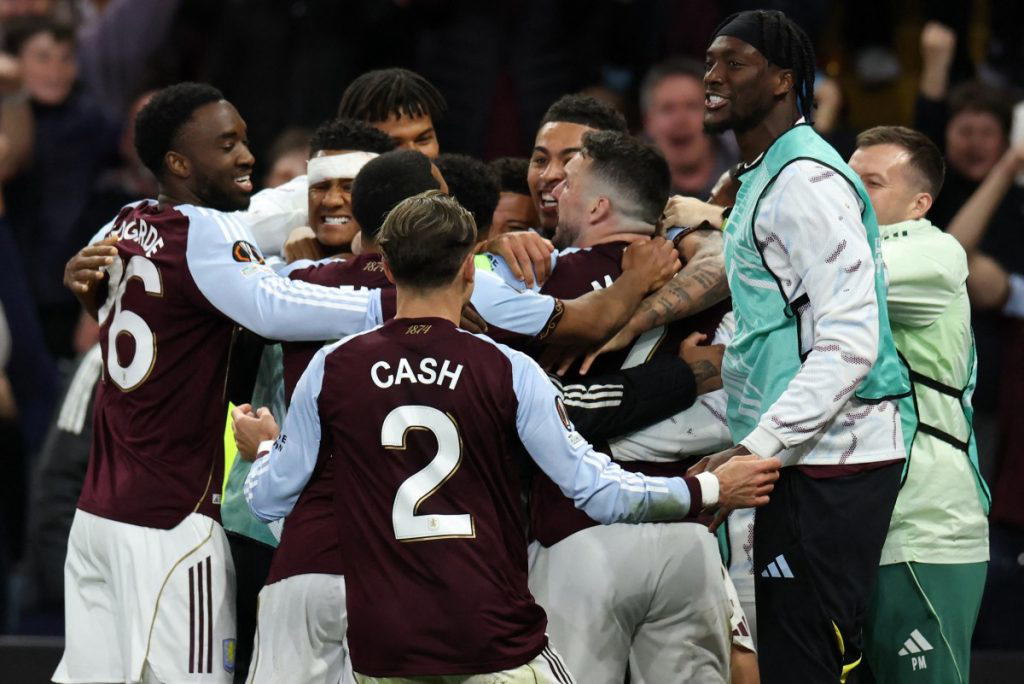 Aston Villa crush Nottingham Forest to reach Europa League final