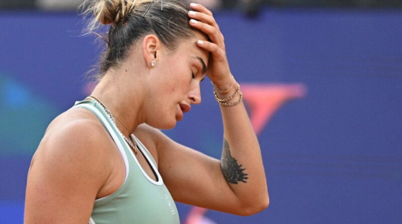 World number one Sabalenka knocked out of Italian Open
