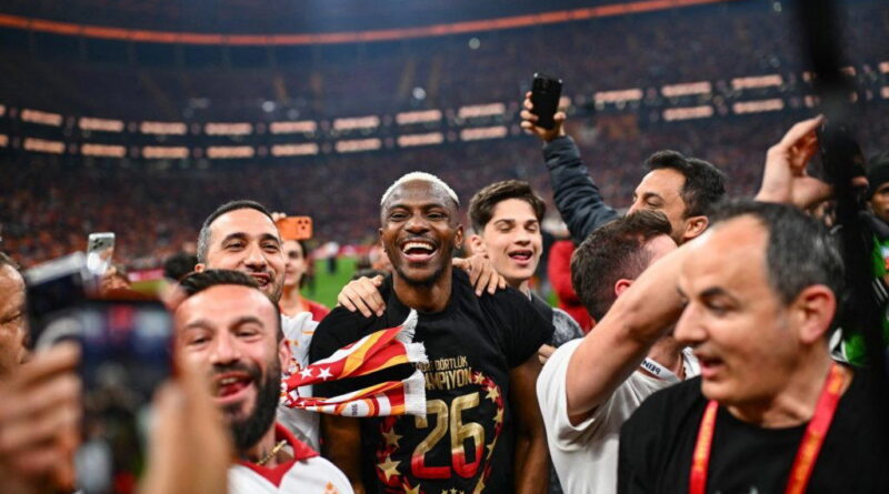 Osimhen wins Turkish league title with Galatasaray
