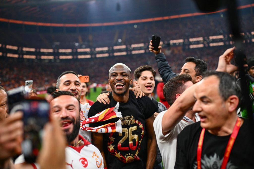 Osimhen wins Turkish league title with Galatasaray
