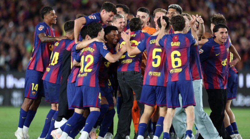 Barcelona crowned La Liga champions after Clasico win over Real Madrid
