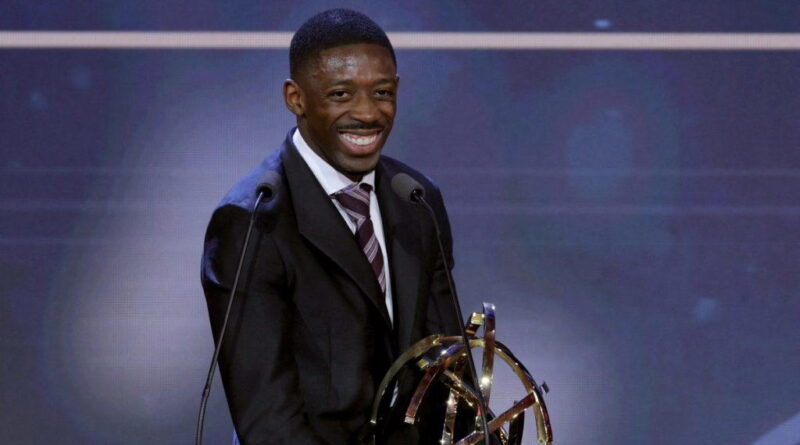 Dembele again voted best player in France