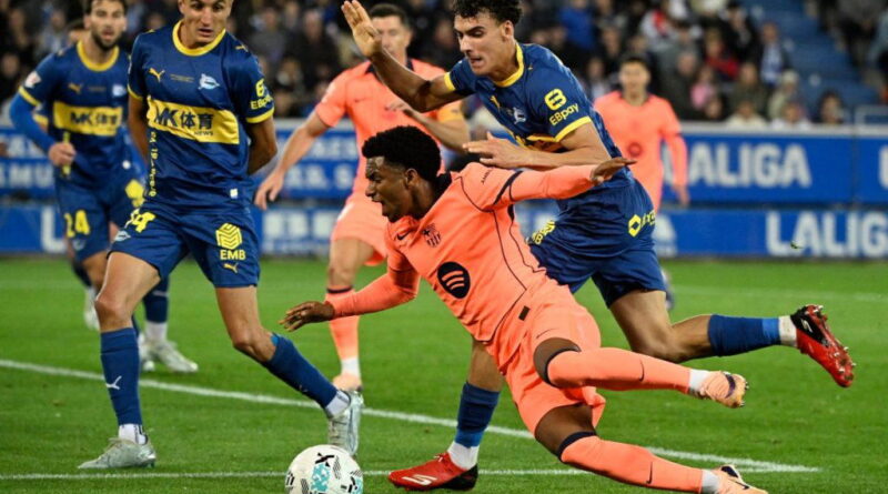 Alaves end champions Barca’s bid for 100-point record